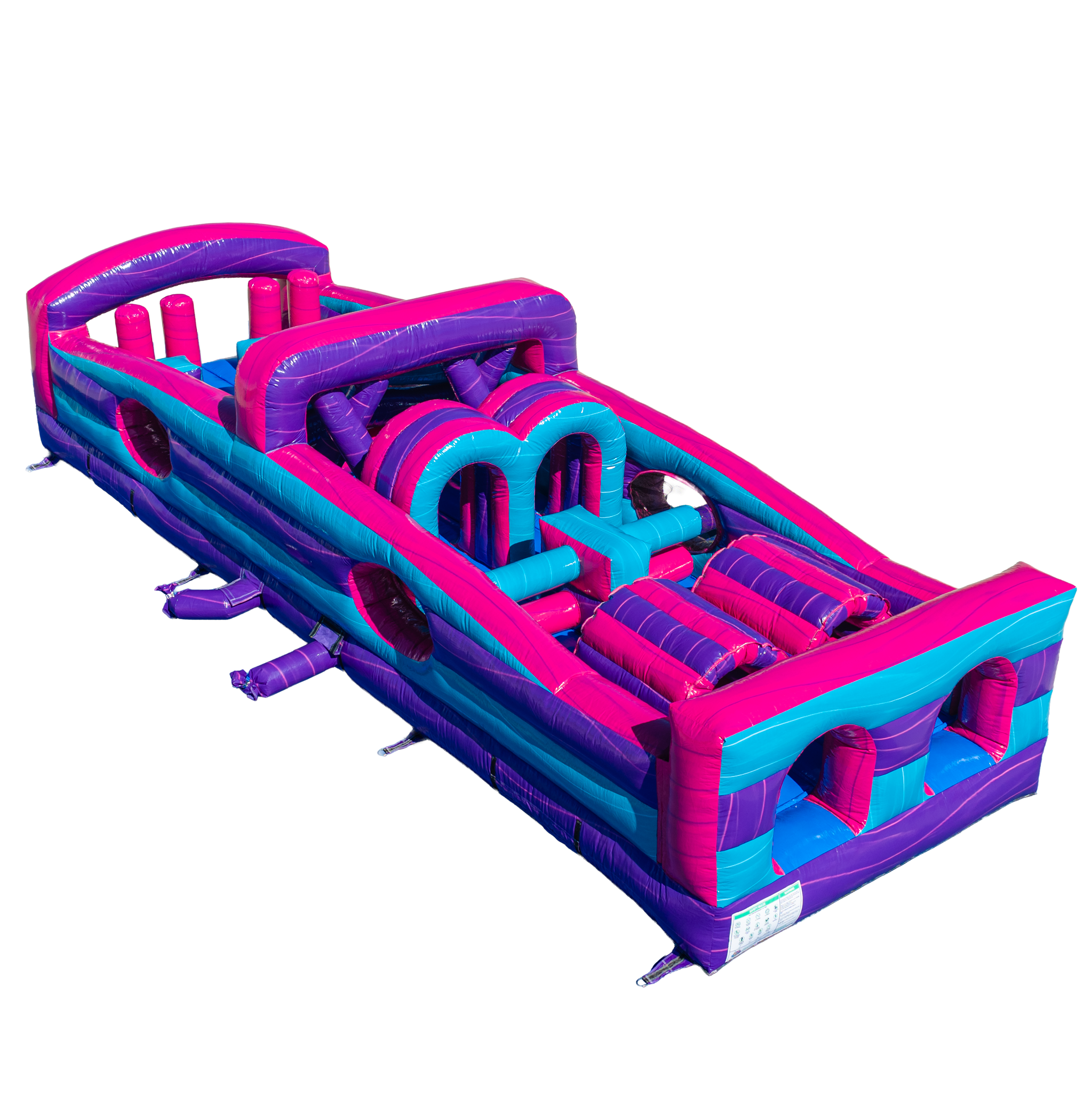 30' Obstacle Course  Magenta rental in Fort Smith Arkansas